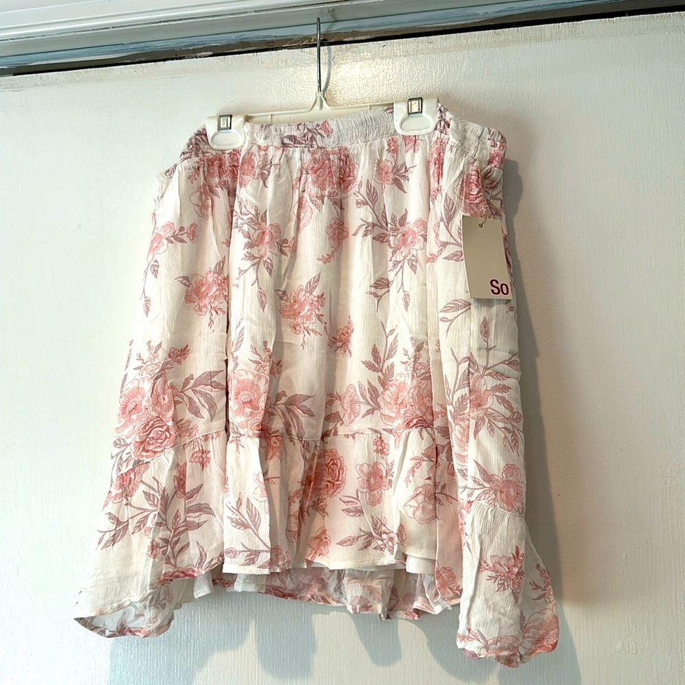 Floral skirt
